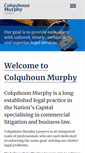 Mobile Screenshot of colquhounmurphy.com